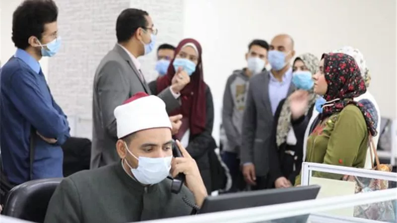 شاهد.. «شباب المتوسط» تزور مركز الأزهر العالمي للفتوى الإلكترونية