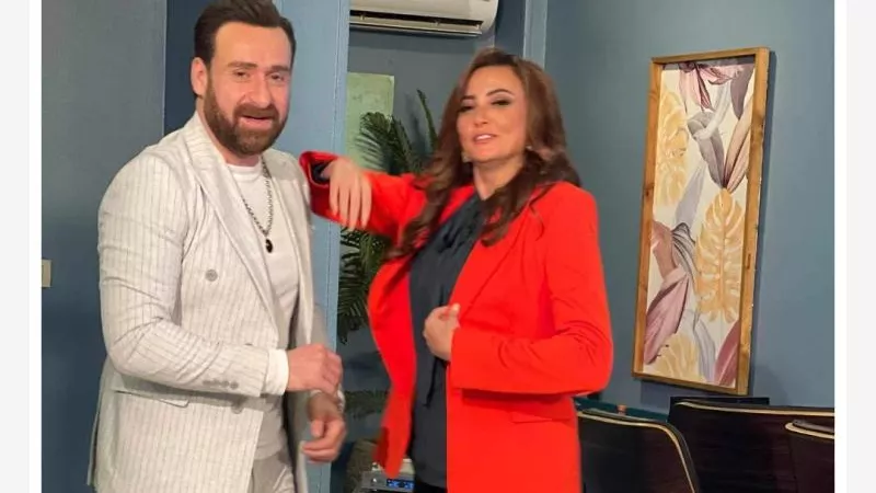 بشرى تودع ديكور طبيبة شرعية بعد الإنتهاء من العمل