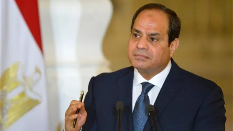 فى زيارة هى الأولى من نوعها .. الرئيس السيسي يصل جنوب السودان