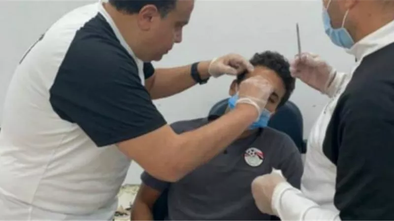 إصابة لاعب الزمالك بعد تعرضه لحادث سير (صورة)