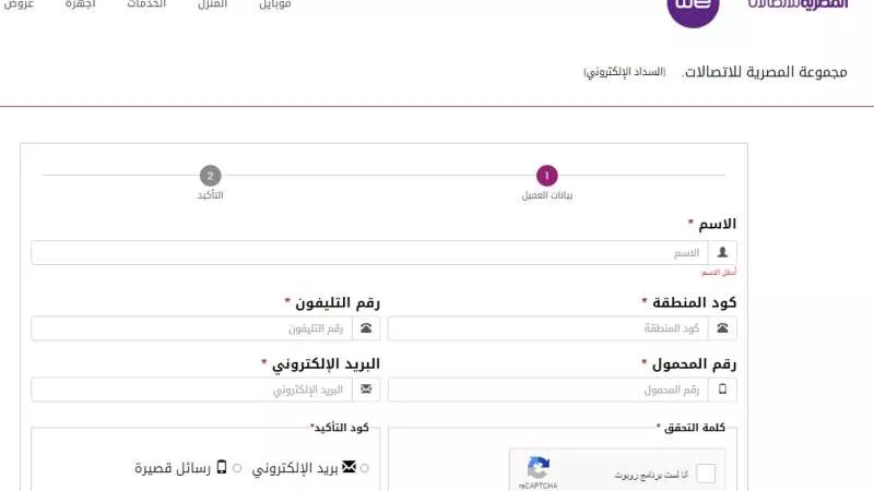 الاستعلام عن فاتورة التليفون الأرضي بـ4 خطوات عبر الإنترنت