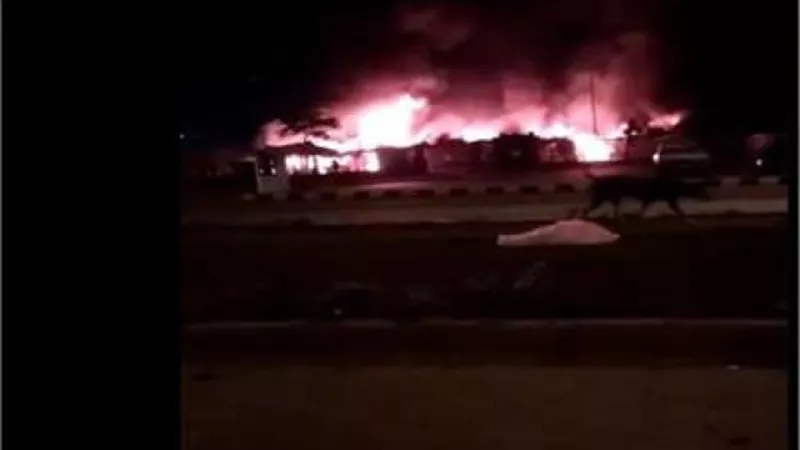 عاجل ..معلومات خطيرة عن حريق جهاز حدائق أكتوبر