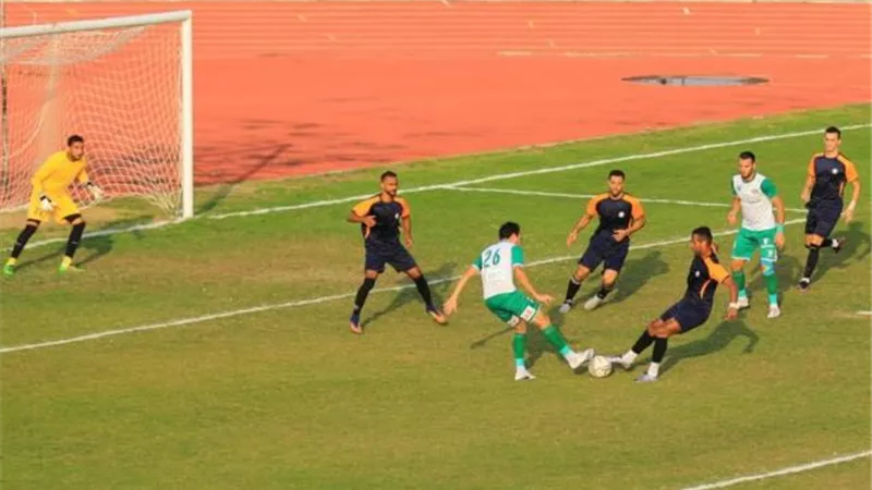 المصري يفوز على سبورتج بثلاثية وديا