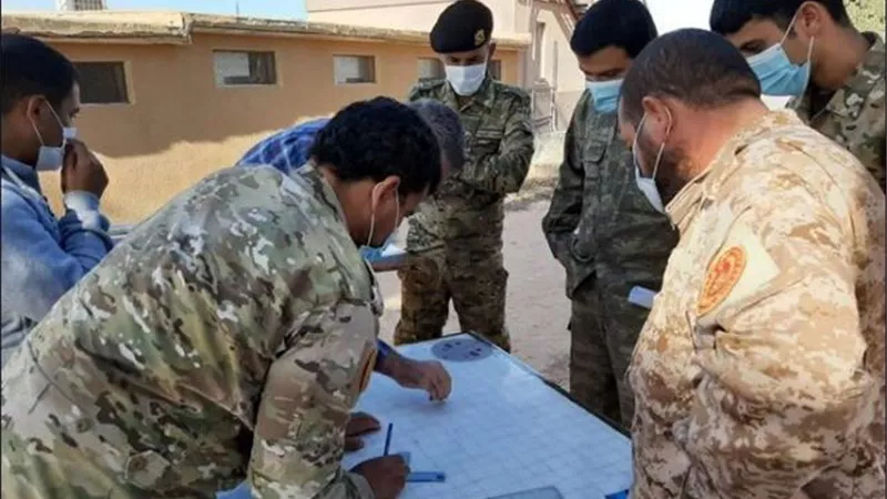 بالصور.. تركيا تواصل تدريب عناصر الوفاق الليبية