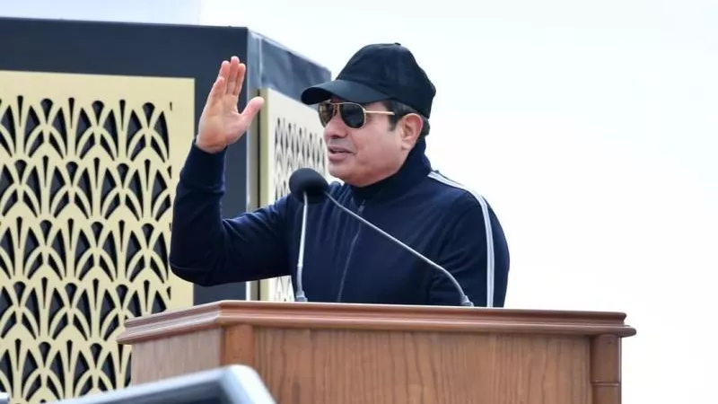 شاهد ماذا قال الرئيس السيسي للطلاب الجدد بأكاديمية الشرطة اليوم (فيديو وصور)