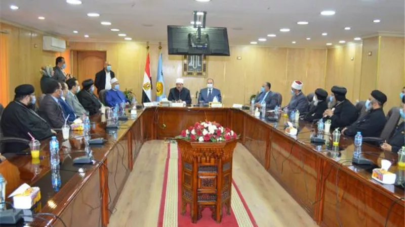 وزير الأوقاف لرجال الدين المسيحي: مصر تعيش أزهى عصور المواطنة المتكافئة