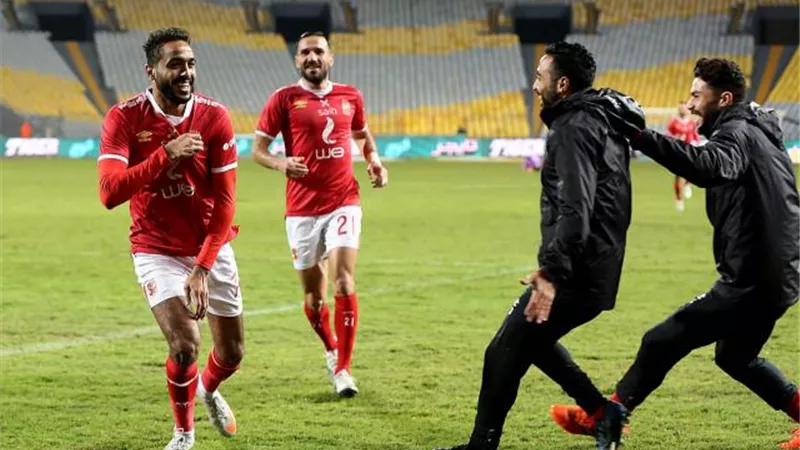الأهلي ينصب ممر شرفي لطلائع الجيش بعد انتهاء نهائي كأس مصر
