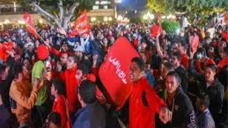 الاهلي.. الأعضاء يحتفلون بلقب كأس مصر