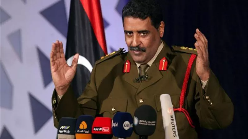 بيان خطير من الجيش الليبي بشأن اتفاق وقف إطلاق النار مع الوفاق