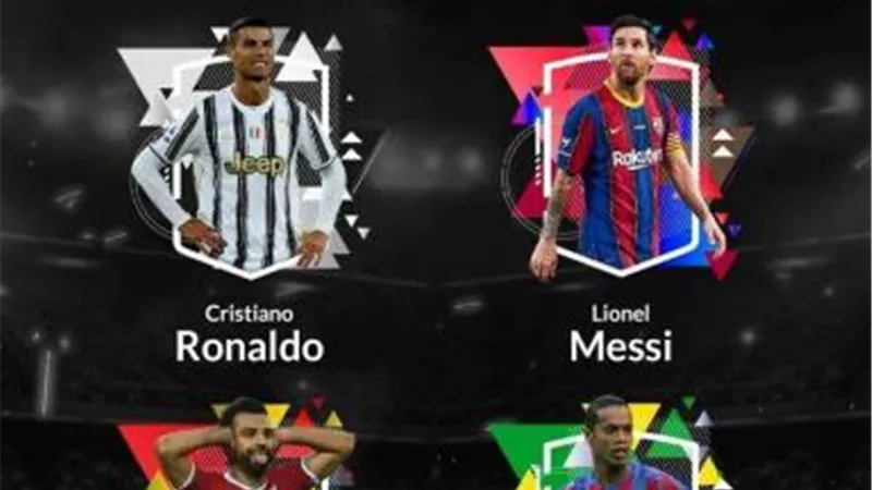 صلاح ينافس (رونالدو وميسي ورونالدينيو) على جائزة لاعب القرن الـ21