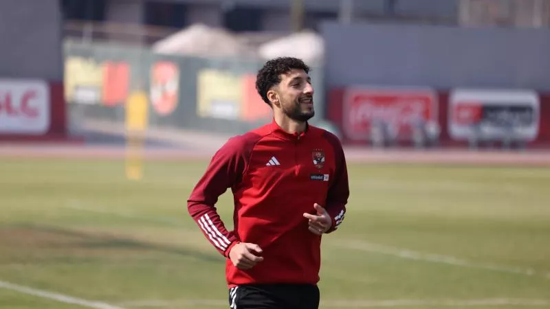 موقف وسام أبوعلي من مواجهة سيمبا في إياب ربع نهائي دوري الأبطال