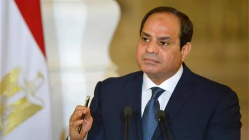 السيسى يجتمع بالفريق أول محمد زكى القائد العام للقوات المسلحة