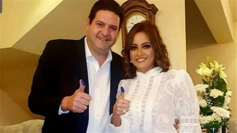 بشرى تعقد قرانها على زوجها في حفل عائلي