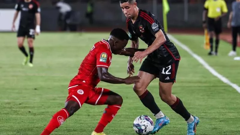 شوط سلبي بين الأهلي وسيمبا في ربع نهائي دوري الأبطال