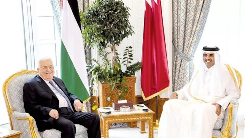 اليوم..عباس يلتقي تميم في الدوحة