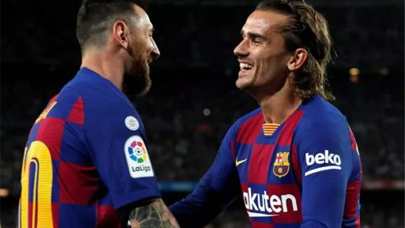ميسي وجريزمان يقودان تشكيل برشلونة أمام ليفانتي