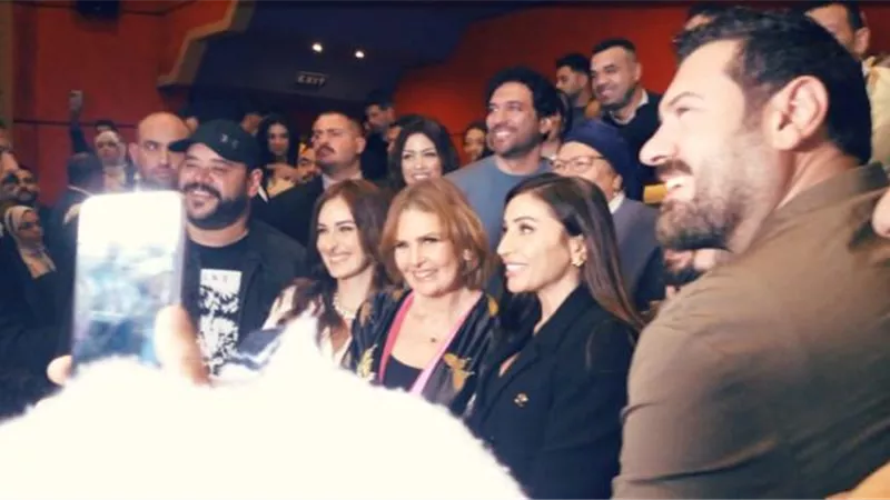 بالصور .. أبطال فيلم ” شقو ” يحتفلون بالعرض الخاص للفيلم