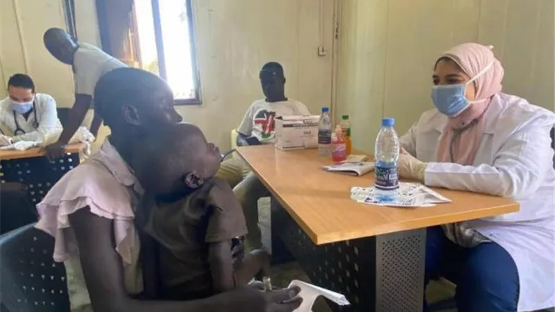 إرسال 5 أطنان من المستلزمات الجراحية لدعم القطاع الصحي بدولة جنوب السودان