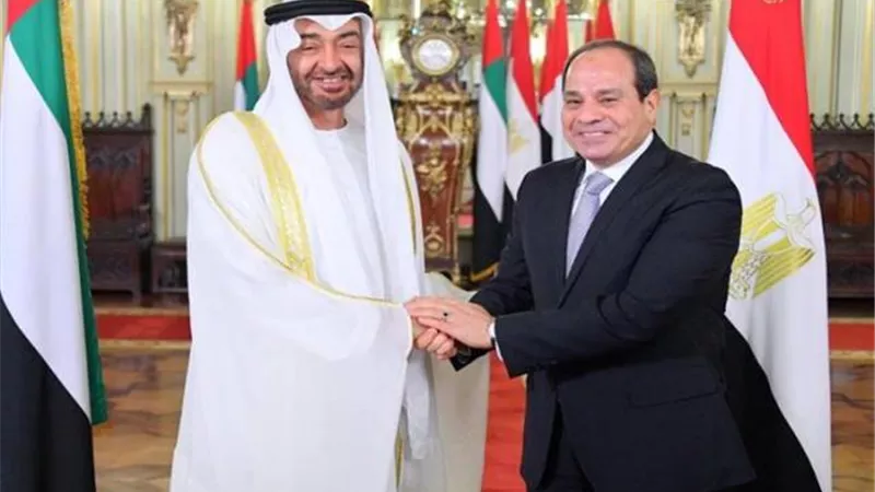 هذا ما قاله ولى عهد أبوظبي بعد لقاءه الرئيس السيسي اليوم