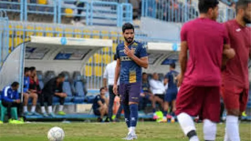 أول ظهور لصالح جمعة مع سيراميكا في الدوري الممتاز