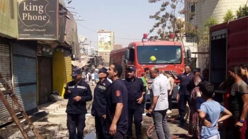 السيطرة على حريق شب بحظيرة تسبب في نفوق 11 رأس ماشية بالمنيا