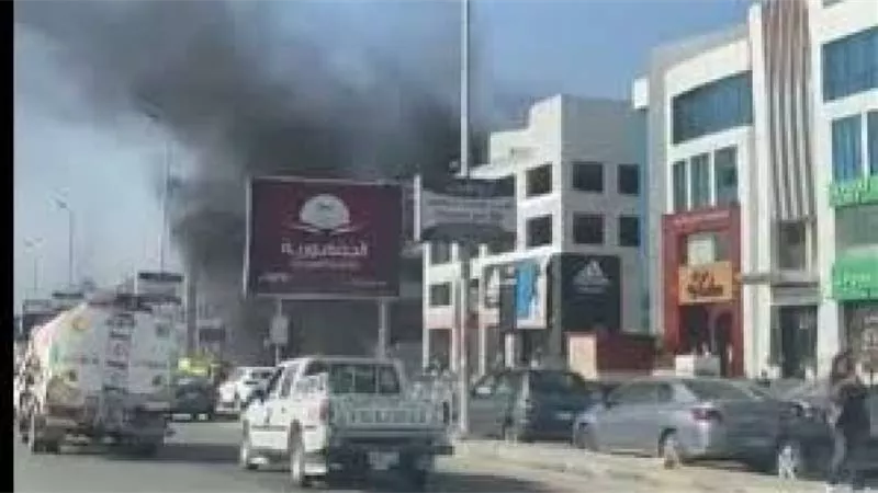 حاولوا إخماد الحريق إصابة 7 أشخاص في حريق اسوان