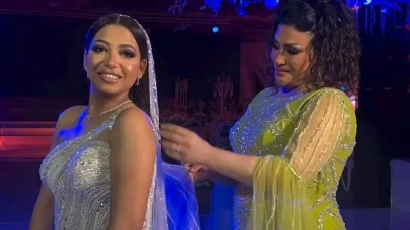 فوبيا من الحسد.. كيف حصنت بدرية طلبة ابنتها في حفل زفافها؟