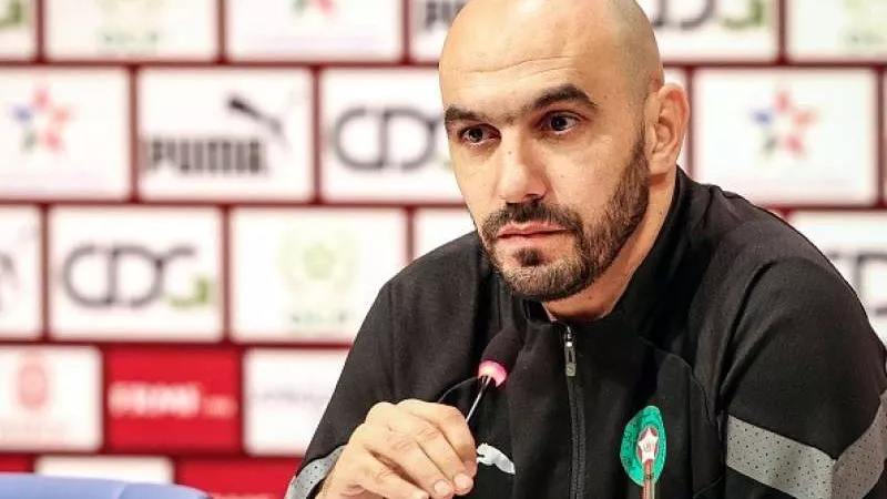 الاتحاد المغربي يكذب التقارير السعودية حول رحيل الركراكي