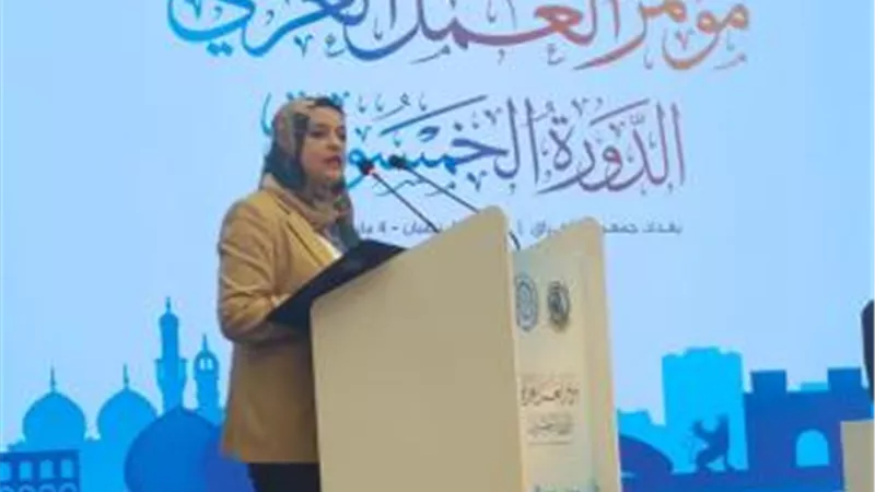 أبرزها فرص عمل للشباب.. نص كلمة «شحاته» بمؤتمر العمل العربي بالعراق