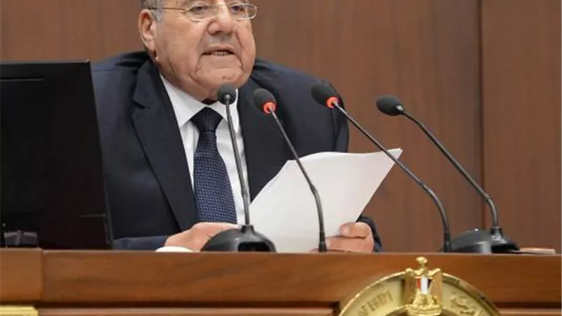 رئيس مجلس الشيوخ يستقبل رئيس جامعة الفيوم