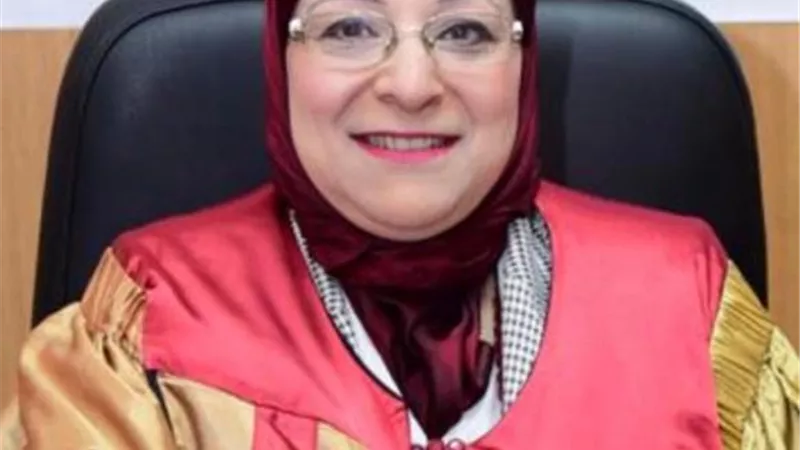 عزة الشربيني عميداً لمعهد الوادي العالي للعلوم الإدارية والمالية ونظم المعلومات