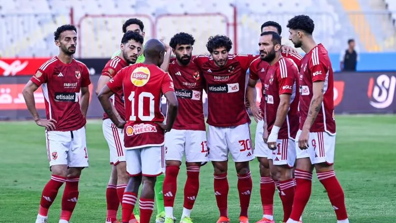 الأهلي يتقدم علي الجونة في الشوط الأول بهدف إمام عاشور
