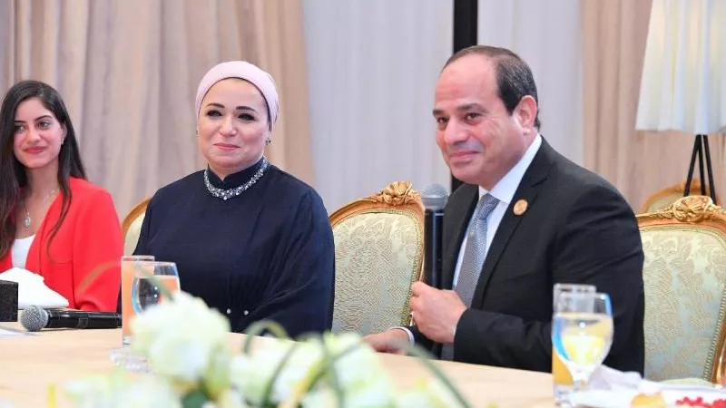 كيف هنأ الرئيس السيسي وقرينته أقباط مصر بعيد القيامة المجيد؟