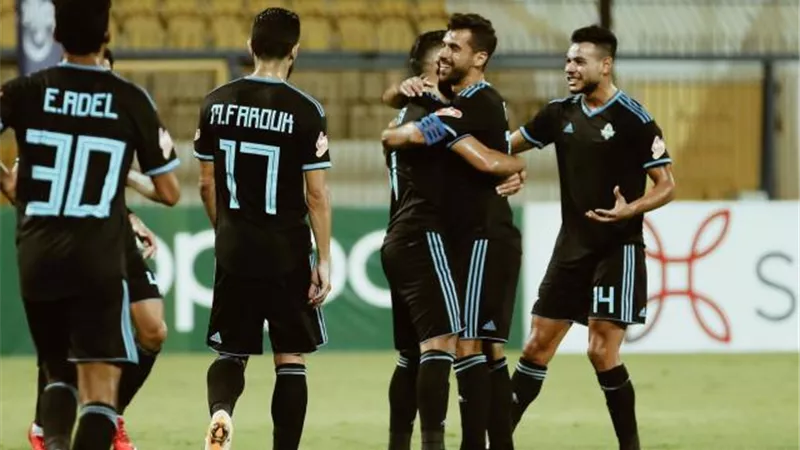 بيراميدز ينهي الشوط الأول متقدما على سيراميكا بهدف