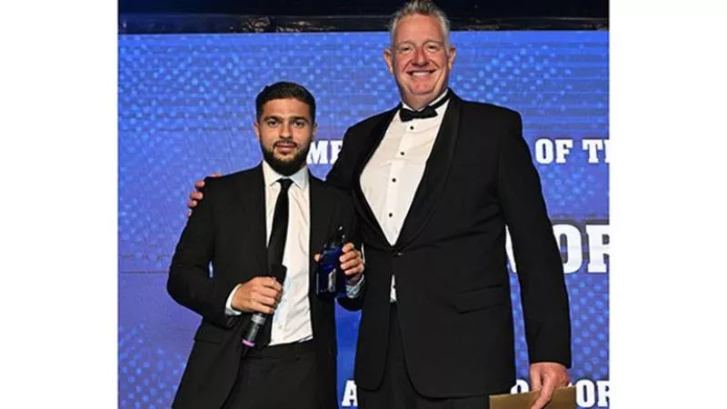 بعد الفوز بجائزة أفضل لاعب.. سام مرسي: لقد صنعنا التاريخ