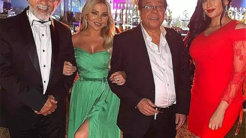 صورة.. أحمد آدم ورزان مغربي في كواليس فيلم ”صابر وراضي”
