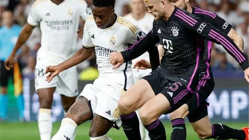 دوري أبطال أوروبا.. التعادل السلبي يحسم الشوط الأول بين ريال مدريد وبايرن ميونخ في نصف النهائي