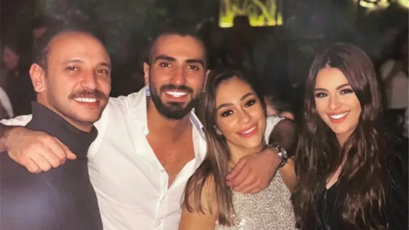 بعد الإحتفال بعقد قرانه هنادي مهني لشرنوبي: ”ربنا يملي حياتكم محبة ونجاح”