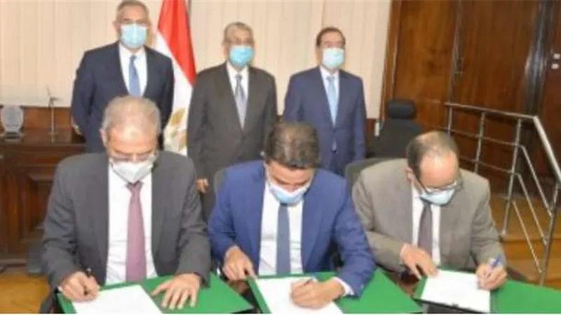 مذكرة تفاهم بين «القابضة للغازات» وشركة الكهرباء و«إينى» لإنتاج الهيدروجين