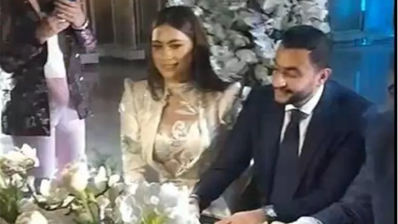 كواليس حفل الزفاف الأسطورى للفنانة هاجر أحمد