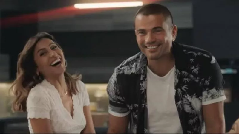 مفاجأة.. عمرو دياب بطلًا لمسلسل دينا الشربينى فى رمضان 2021
