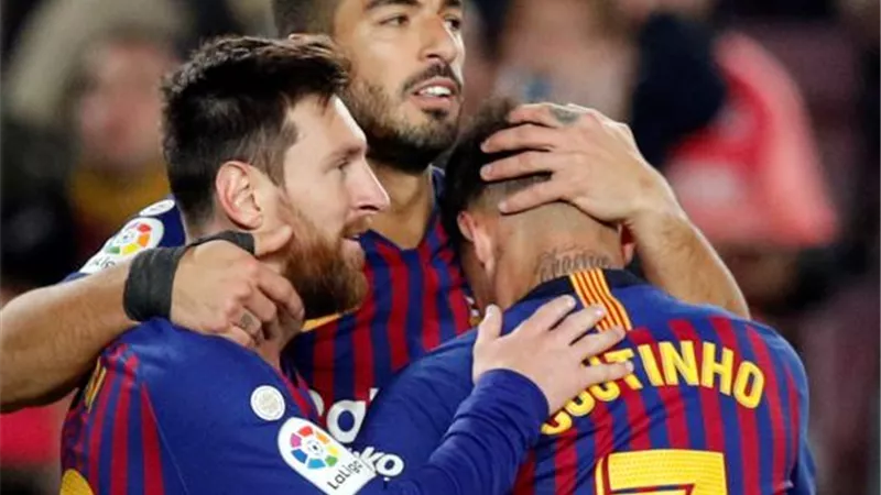 برشلونة يقهر ليجانيس بثنائية ويعزز موقعه فى صدارة ”الليجا”