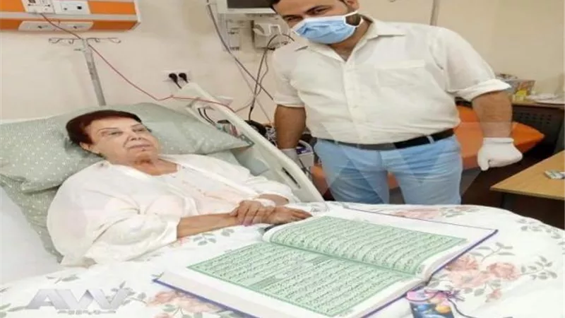تعرف على تطورات الحالة الصحية للفنانة رجاء الجداوى بعد إجراء المسحة الثالثة