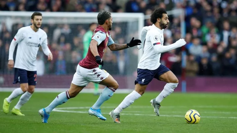 موعد مباراة ليفربول ضد أستون فيلا في الدوري الإنجليزي والقنوات الناقلة