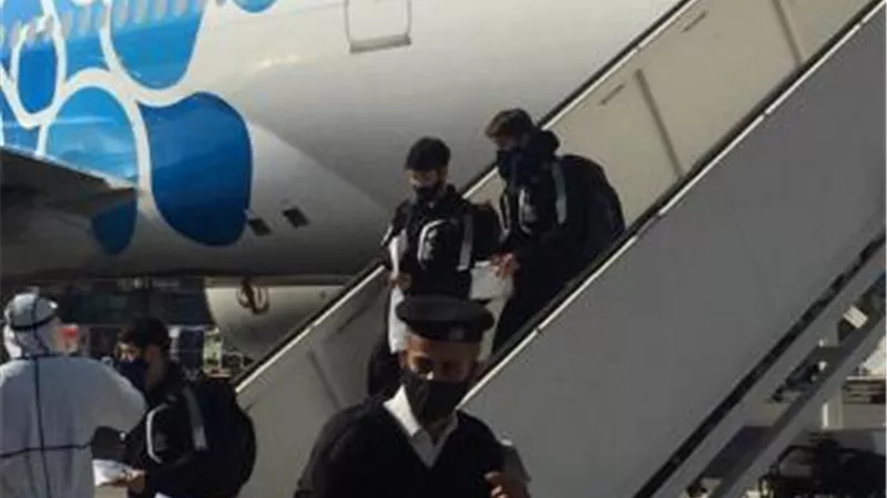 صور.. منتخب اليابان أول الوافدين للمشاركة بمونديال اليد مصر 2021