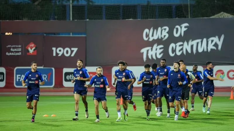 كواليس تدريبات الأهلي اليوم استعدادا لمواجهة الترجي التونسي في نهائي دوري الأبطال