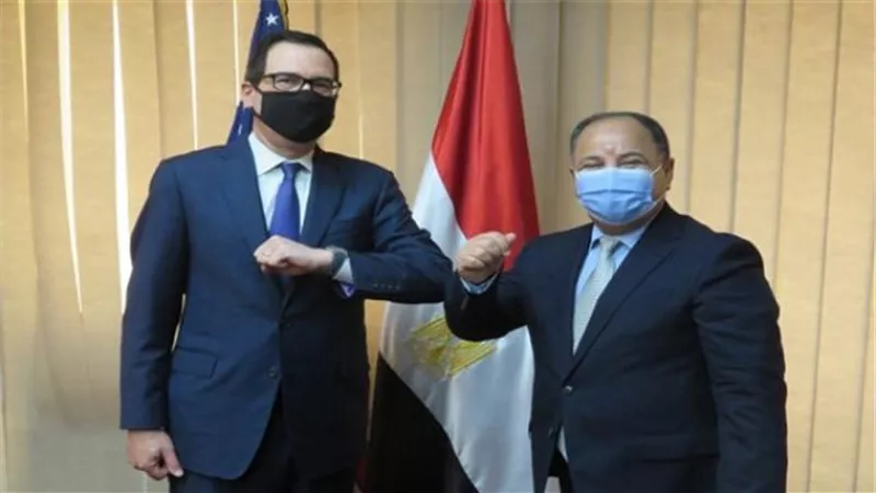 ننشر كواليس لقاء وزير المالية المصرى بوزير الخزانة الأمريكى