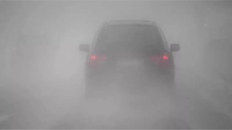 إغلاق طريق دمياط باتجاه بورسعيد بسبب الشبورة