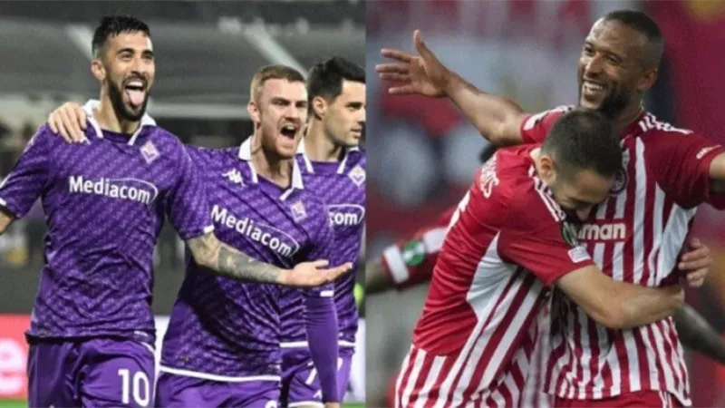 التشكيل الرسمي لمباراة أولمبياكوس ضد فيورنتينا في نهائي دوري المؤتمر الأوروبي