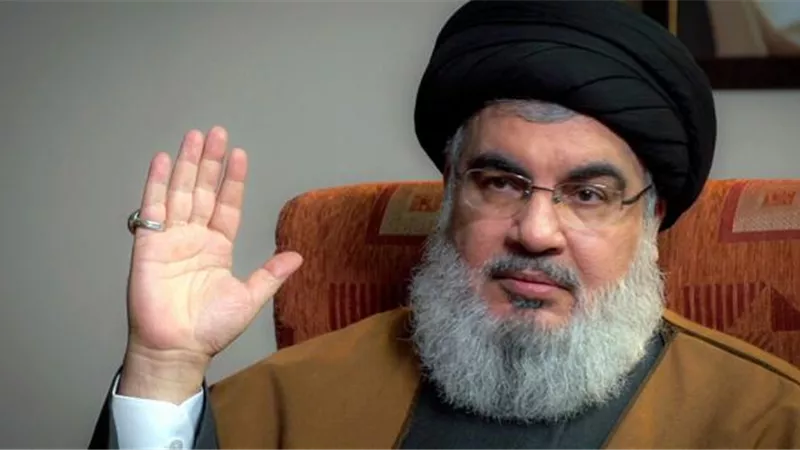 عاجل.. تصريحات خطيرة لـ حسن نصر الله عن انفجار مرفأ بيروت